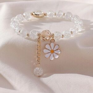 Flower Charm Bracelet